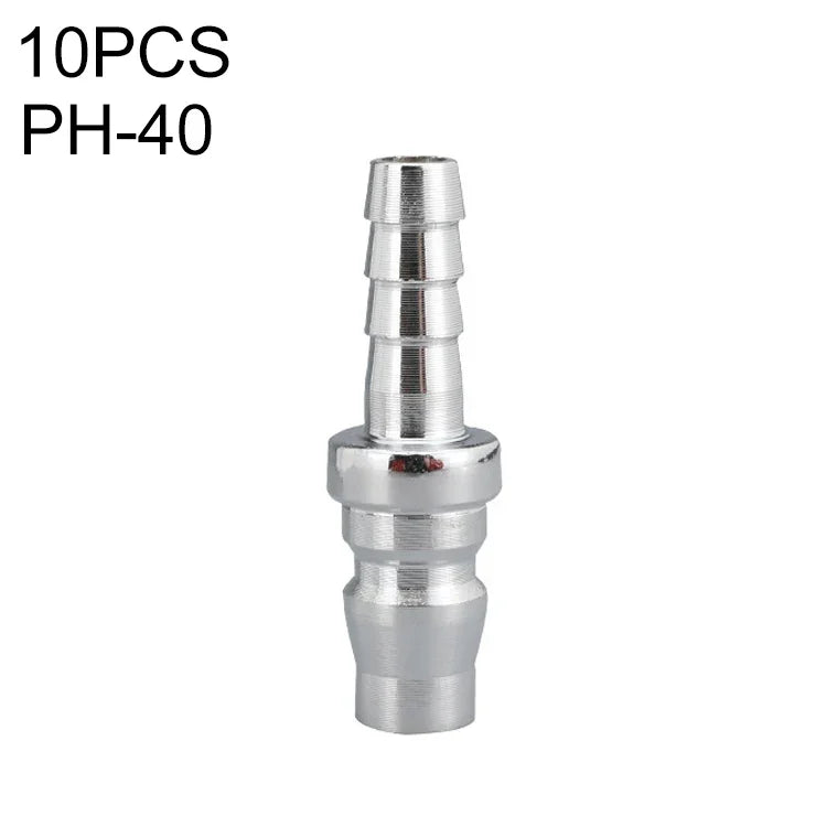 10 件 C 型自鎖氣管氣動快速接頭，PF-20、PF-30、PF-40、PH-20、PH-30、PH-40、PM-20、PM-30、PM-40、PP-20、PP-30、PP-40、SF-20、SF-30、SF-40、SH-20、SH-30、SH-40、SM-20、SM-30、SM-40、SP-20、SP-30、SP-40、SF+PF-20、SF+PF-3...