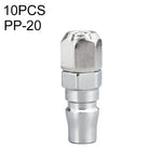 10 件 C 型自鎖氣管氣動快速接頭，PF-20、PF-30、PF-40、PH-20、PH-30、PH-40、PM-20、PM-30、PM-40、PP-20、PP-30、PP-40、SF-20、SF-30、SF-40、SH-20、SH-30、SH-40、SM-20、SM-30、SM-40、SP-20、SP-30、SP-40、SF+PF-20、SF+PF-3...