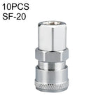 10 件 C 型自鎖氣管氣動快速接頭，PF-20、PF-30、PF-40、PH-20、PH-30、PH-40、PM-20、PM-30、PM-40、PP-20、PP-30、PP-40、SF-20、SF-30、SF-40、SH-20、SH-30、SH-40、SM-20、SM-30、SM-40、SP-20、SP-30、SP-40、SF+PF-20、SF+PF-3...