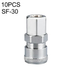 10 件 C 型自鎖氣管氣動快速接頭，PF-20、PF-30、PF-40、PH-20、PH-30、PH-40、PM-20、PM-30、PM-40、PP-20、PP-30、PP-40、SF-20、SF-30、SF-40、SH-20、SH-30、SH-40、SM-20、SM-30、SM-40、SP-20、SP-30、SP-40、SF+PF-20、SF+PF-3...