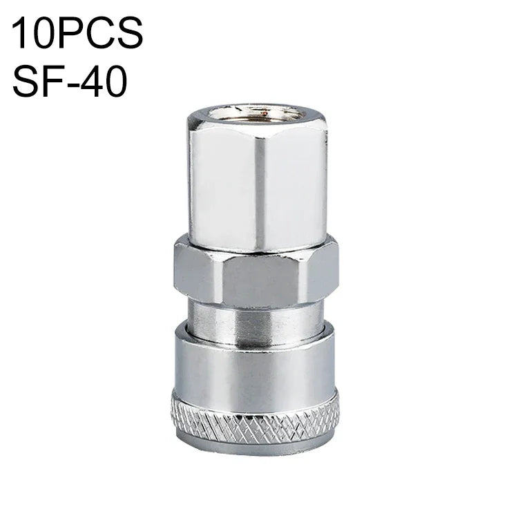 10 件 C 型自鎖氣管氣動快速接頭，PF-20、PF-30、PF-40、PH-20、PH-30、PH-40、PM-20、PM-30、PM-40、PP-20、PP-30、PP-40、SF-20、SF-30、SF-40、SH-20、SH-30、SH-40、SM-20、SM-30、SM-40、SP-20、SP-30、SP-40、SF+PF-20、SF+PF-3...