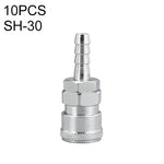 10 件 C 型自鎖氣管氣動快速接頭，PF-20、PF-30、PF-40、PH-20、PH-30、PH-40、PM-20、PM-30、PM-40、PP-20、PP-30、PP-40、SF-20、SF-30、SF-40、SH-20、SH-30、SH-40、SM-20、SM-30、SM-40、SP-20、SP-30、SP-40、SF+PF-20、SF+PF-3...