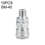 10 件 C 型自鎖氣管氣動快速接頭，PF-20、PF-30、PF-40、PH-20、PH-30、PH-40、PM-20、PM-30、PM-40、PP-20、PP-30、PP-40、SF-20、SF-30、SF-40、SH-20、SH-30、SH-40、SM-20、SM-30、SM-40、SP-20、SP-30、SP-40、SF+PF-20、SF+PF-3...