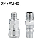 10 件 C 型自鎖氣管氣動快速接頭，PF-20、PF-30、PF-40、PH-20、PH-30、PH-40、PM-20、PM-30、PM-40、PP-20、PP-30、PP-40、SF-20、SF-30、SF-40、SH-20、SH-30、SH-40、SM-20、SM-30、SM-40、SP-20、SP-30、SP-40、SF+PF-20、SF+PF-3...