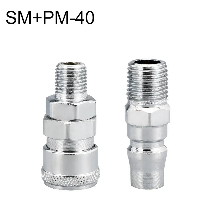 10 件 C 型自鎖氣管氣動快速接頭，PF-20、PF-30、PF-40、PH-20、PH-30、PH-40、PM-20、PM-30、PM-40、PP-20、PP-30、PP-40、SF-20、SF-30、SF-40、SH-20、SH-30、SH-40、SM-20、SM-30、SM-40、SP-20、SP-30、SP-40、SF+PF-20、SF+PF-3...