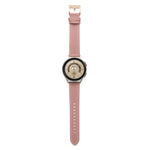 Unusual Fluted Leather Watch Band, 20mm, 22mm