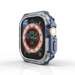 雙色裝甲防震保護殼，適用於 Apple Watch Ultra 3 / 2 / 1 49mm，適用於 Apple Watch Ultra 3 / 2 / 1 49mm