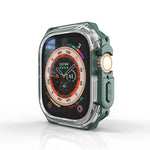 雙色裝甲防震保護殼，適用於 Apple Watch Ultra 3 / 2 / 1 49mm，適用於 Apple Watch Ultra 3 / 2 / 1 49mm
