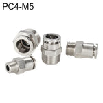 LAIZE 鎳鍍銅公螺紋直通氣動快速接頭，PC4-01、PC4-02、PC4-M5、PC6-01、PC6-02、PC6-03、PC6-04、PC6-M5、PC8-01、PC8-02、PC8-03、PC8-04、PC10-01、PC10-02、PC10-03、PC10-04、PC12-01、PC12-02、PC12-03、PC12-04、PC14-02