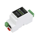 Waveshare 導軌 RS485 至 RJ45 串口伺服器，帶 POE 功能，23273