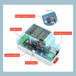 Waveshare 導軌 RS485 至 RJ45 串口伺服器，帶 POE 功能，23273