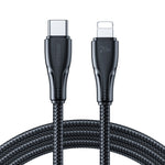 JOYROOM 20W Type-C 轉 8 Pin Surpass 系列快充數據線，0.25m，1.2m