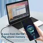 ADC-008 66W USB 轉 USB-C/Type-C + 8 Pin + Micro USB 三合一全兼容快速充電數據線，1.2米，2米
