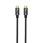 100W Type-C 轉 Type-C 雷電4 全功能數據線，0.3米、0.5米、0.8米、1米