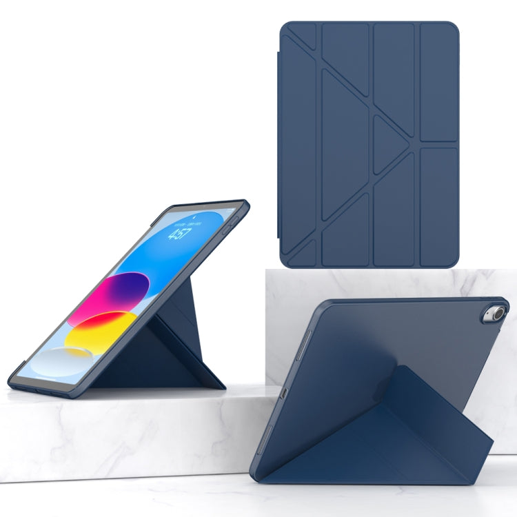 Multi-folding TPU Leather Smart Tablet Case, For iPad 10th Gen 10.9 2022