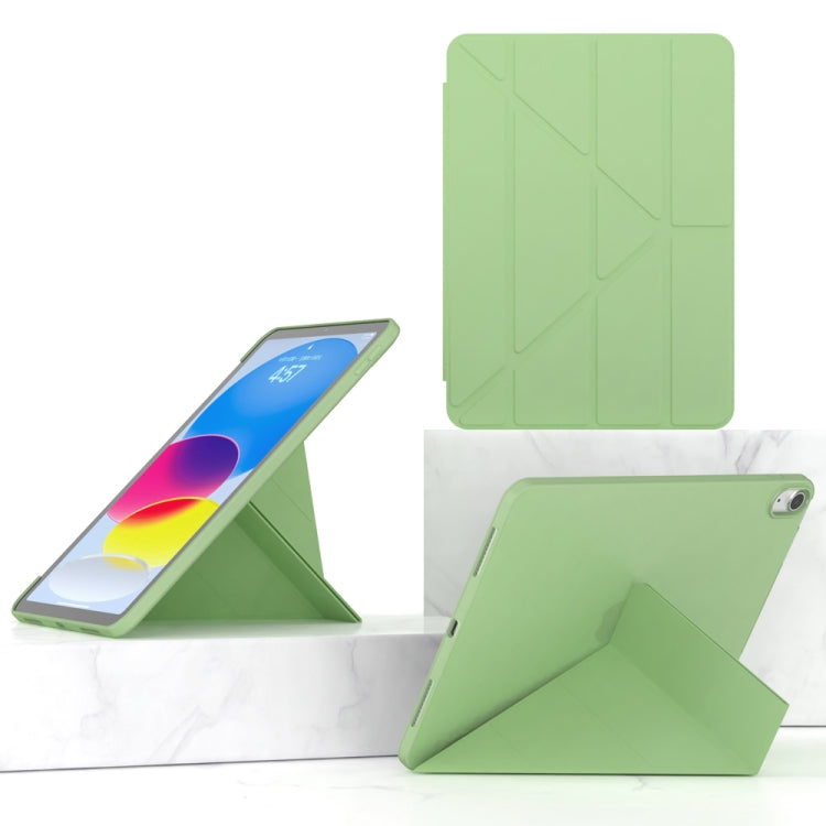 Multi-folding TPU Leather Smart Tablet Case, For iPad 10th Gen 10.9 2022