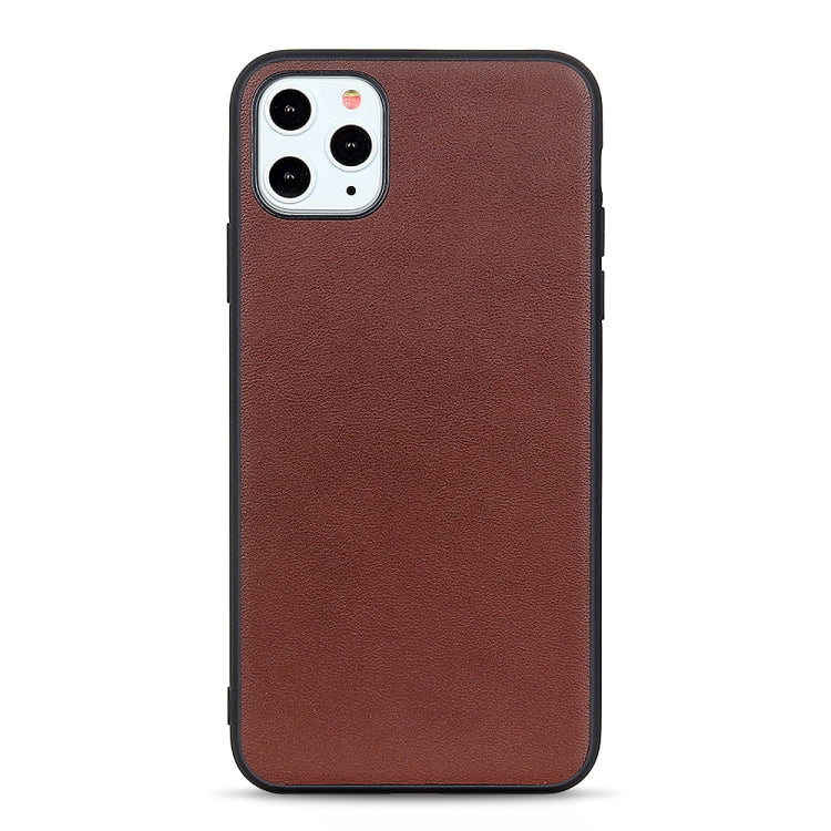 Genuine Leather Lambskin Texture Protective Case, For iPhone 11, For iPhone 11 Pro, For iPhone 11 Pro Max