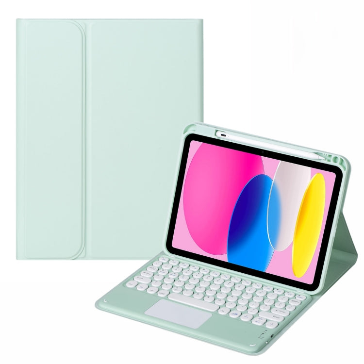 藍牙觸控鍵盤皮套，適用於 iPad 第十代 10.9 吋 2022
