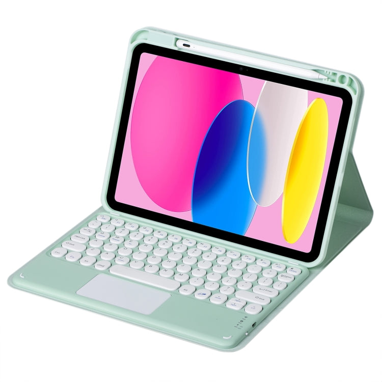 藍牙觸控鍵盤皮套，適用於 iPad 第十代 10.9 吋 2022