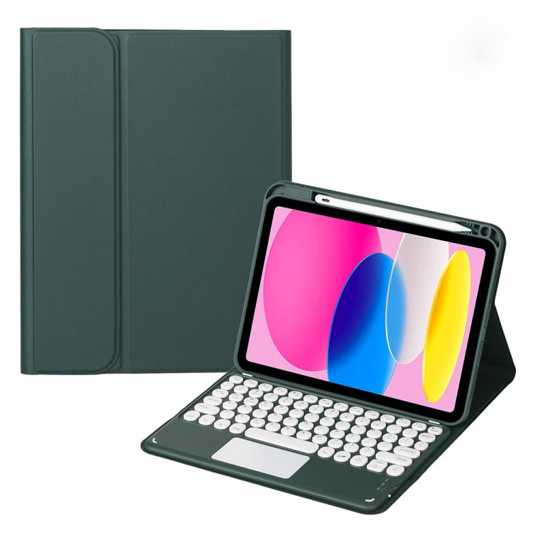 藍牙觸控鍵盤皮套，適用於 iPad 第十代 10.9 吋 2022