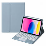 藍牙觸控鍵盤皮套，適用於 iPad 第十代 10.9 吋 2022