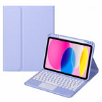 藍牙觸控鍵盤皮套，適用於 iPad 第十代 10.9 吋 2022