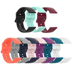 Color Buckle Silicone Wrist Strap Watch Band for Fitbit Versa 2 / Versa / Versa Lite / Blaze, Size: S, Size: L