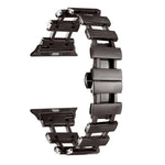 中空不鏽鋼錶帶，適用於 Apple Watch Ultra 49mm / Series 8&7 45mm，適用於 Apple Watch Series 8&7 41mm / SE 2&6&SE&5&4 40mm