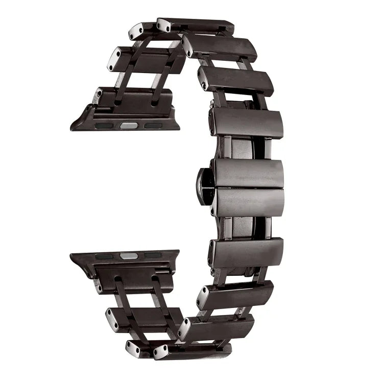 中空不鏽鋼錶帶，適用於 Apple Watch Ultra 49mm / Series 8&7 45mm，適用於 Apple Watch Series 8&7 41mm / SE 2&6&SE&5&4 40mm