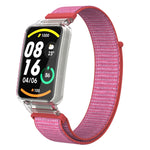 Integrated PC Protective Case + Nylon Loop Watch Band, For Xiaomi Mi Band 7 Pro