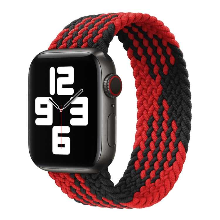 尼龍單圈編織錶帶，適用於 Apple Watch Series 8&7 41mm / SE 2&6&SE&5&4 40mm / 3&2&1 38mm，適用於 Apple Watch Series 8&7 41mm，135mm，適用於 Apple Watch Series 8&7 41mm，135mm