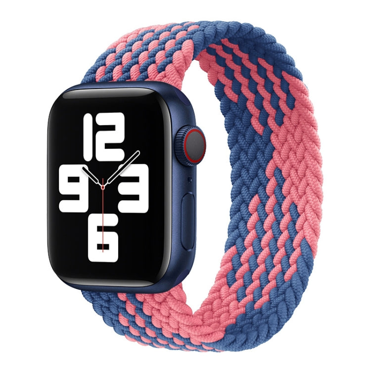 尼龍單圈編織錶帶，適用於 Apple Watch Series 8&7 41mm / SE 2&6&SE&5&4 40mm / 3&2&1 38mm，適用於 Apple Watch Series 8&7 41mm，135mm，適用於 Apple Watch Series 8&7 41mm，135mm