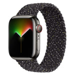 尼龍單圈編織錶帶，適用於 Apple Watch Series 8&7 41mm / SE 2&6&SE&5&4 40mm / 3&2&1 38mm，適用於 Apple Watch Series 8&7 41mm，135mm，適用於 Apple Watch Series 8&7 41mm，135mm