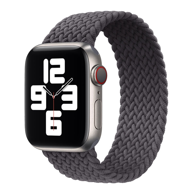 Nylon Single-turn Braided Watch Band For Apple Watch Series 8&7 41mm / SE 2&6&SE&5&4 40mm / 3&2&1 38mm, For Apple Watch Series 8&7 41mm,135mm, For Apple Watch Series 8&7 41mm, 135mm, For Apple Watch Series 8&7 41mm, 145mm