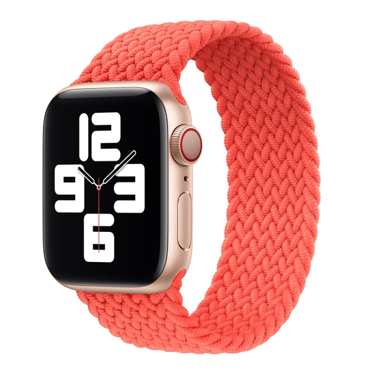 尼龍單圈編織錶帶，適用於 Apple Watch Series 8&7 41mm / SE 2&6&SE&5&4 40mm / 3&2&1 38mm，適用於 Apple Watch Series 8&7 41mm，135mm，適用於 Apple Watch Series 8&7 41mm，135mm