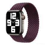尼龍單圈編織錶帶，適用於 Apple Watch Series 8&7 41mm / SE 2&6&SE&5&4 40mm / 3&2&1 38mm，適用於 Apple Watch Series 8&7 41mm，145mm，適用於 Apple Watch Series 8&7 41mm，145mm