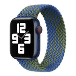 尼龍單圈編織錶帶，適用於 Apple Watch Series 8&7 41mm / SE 2&6&SE&5&4 40mm / 3&2&1 38mm，適用於 Apple Watch Series 8&7 41mm，145mm，適用於 Apple Watch Series 8&7 41mm，145mm