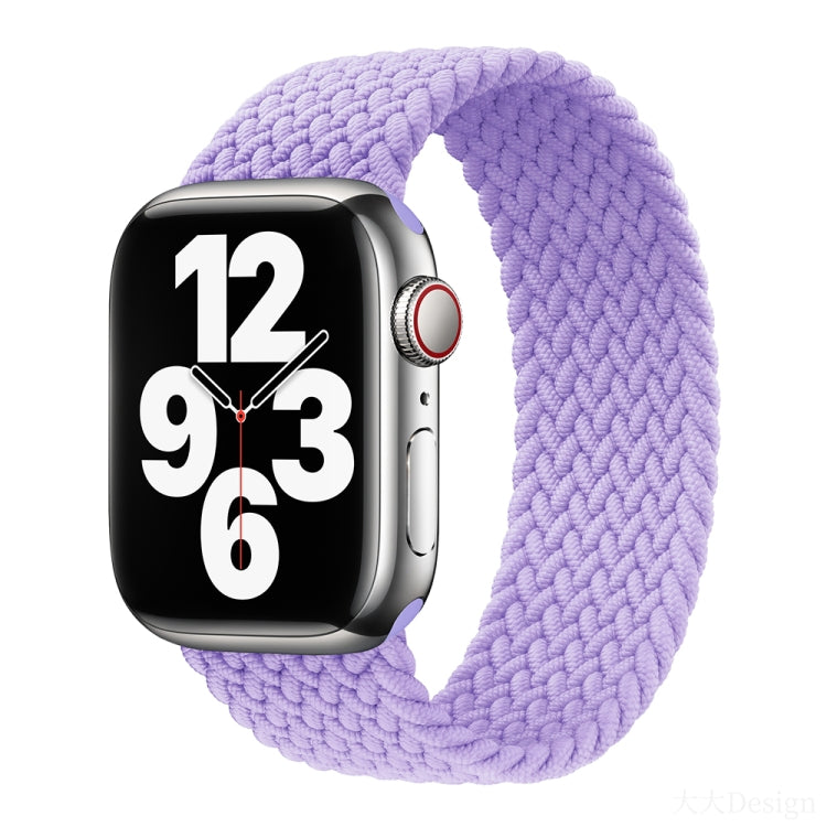 尼龍單圈編織錶帶，適用於 Apple Watch Series 8&7 41mm / SE 2&6&SE&5&4 40mm / 3&2&1 38mm，適用於 Apple Watch Series 8&7 41mm，145mm，適用於 Apple Watch Series 8&7 41mm，145mm