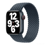 尼龍單圈編織錶帶，適用於 Apple Watch Series 8&7 41mm / SE 2&6&SE&5&4 40mm / 3&2&1 38mm，適用於 Apple Watch Series 8&7 41mm，155mm，適用於 Apple Watch Series 8&7 41mm，155mm