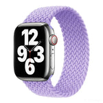 尼龍單圈編織錶帶，適用於 Apple Watch Series 8&7 41mm / SE 2&6&SE&5&4 40mm / 3&2&1 38mm，適用於 Apple Watch Series 8&7 41mm，155mm，適用於 Apple Watch Series 8&7 41mm，155mm