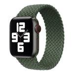 尼龍單圈編織錶帶，適用於 Apple Watch Series 8&7 41mm / SE 2&6&SE&5&4 40mm / 3&2&1 38mm，適用於 Apple Watch Series 8&7 41mm，155mm，適用於 Apple Watch Series 8&7 41mm，155mm