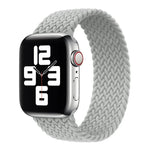尼龍單圈編織錶帶，適用於 Apple Watch Series 8&7 41mm / SE 2&6&SE&5&4 40mm / 3&2&1 38mm，適用於 Apple Watch Series 8&7 41mm，155mm，適用於 Apple Watch Series 8&7 41mm，155mm