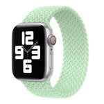 尼龍單圈編織錶帶，適用於 Apple Watch Series 8&7 41mm / SE 2&6&SE&5&4 40mm / 3&2&1 38mm，適用於 Apple Watch Series 8&7 41mm，155mm，適用於 Apple Watch Series 8&7 41mm，155mm