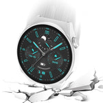 2 in 1 PC Frame + Tempered Glass Film Watch Protective Case, For Huawei GT3 Pro 46mm
