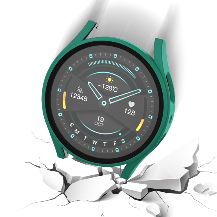 磨砂 PC + 鋼化膜一體成型錶殼，適用於 Samsung Galaxy Watch 5 40mm