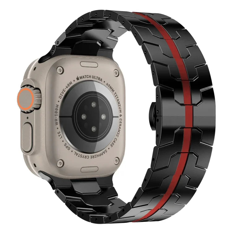 鋼製錶帶，適用於 Apple Watch Series 8&7 41mm / SE 2&6&SE&5&4 40mm / 3&2&1 38mm，適用於 Apple Watch Ultra 49mm / Series 8&7 45mm / SE 2&6&SE&5&4 44mm / 3&2&1 42mm