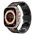 鋼製錶帶，適用於 Apple Watch Series 8&7 41mm / SE 2&6&SE&5&4 40mm / 3&2&1 38mm，適用於 Apple Watch Ultra 49mm / Series 8&7 45mm / SE 2&6&SE&5&4 44mm / 3&2&1 42mm