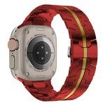 鋼製錶帶，適用於 Apple Watch Series 8&7 41mm / SE 2&6&SE&5&4 40mm / 3&2&1 38mm，適用於 Apple Watch Ultra 49mm / Series 8&7 45mm / SE 2&6&SE&5&4 44mm / 3&2&1 42mm