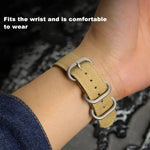 Woven Nylon Steel Buckle Watch Band, For Google Pixel Watch 4 / 3 / 2 / 1 41mm