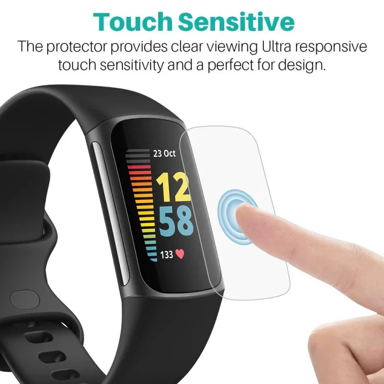 軟性水凝膠錶面保護膜，適用Fitbit Charge 5，OPPO Watch Free，Google Pixel Watch，Garmin Move Sport